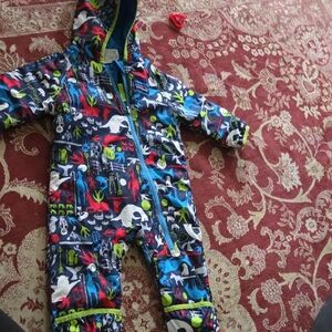 Patagonia Baby Reversible Puff-Ball Bunting